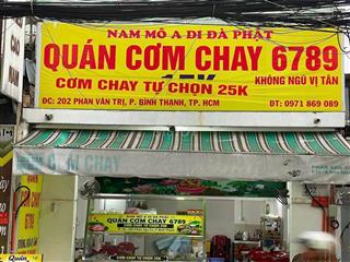 Cần sang nhượng lại quán cơm chay