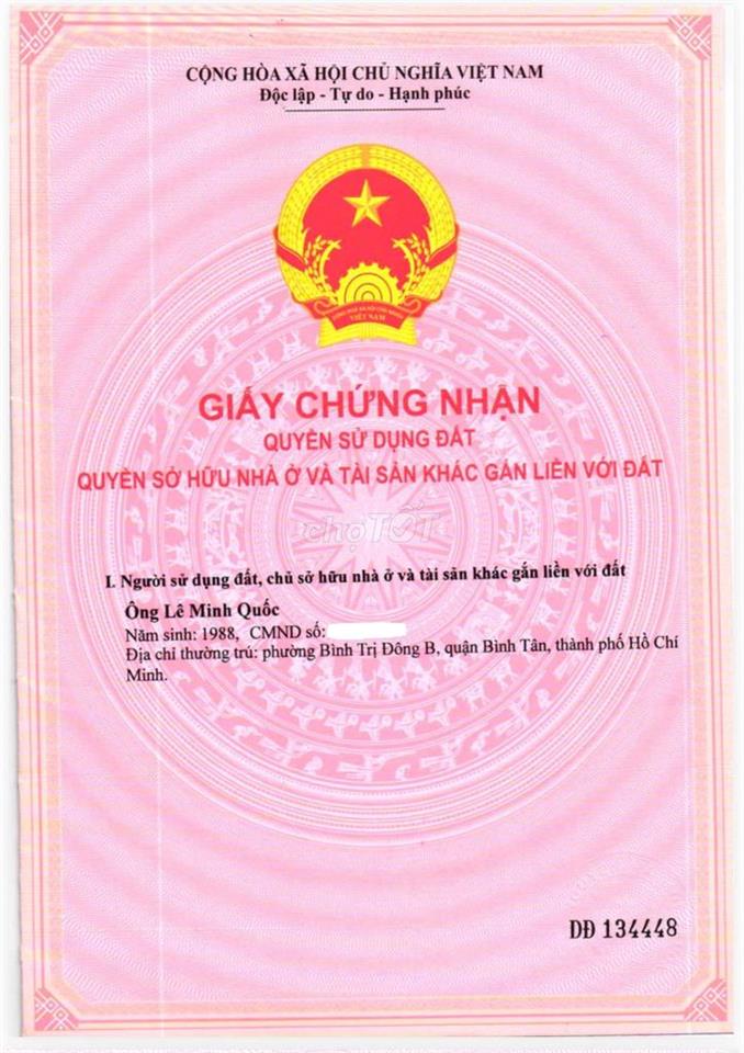 CC cần bán nhà trệt 300m2, giá 4,5 tỷ tại Số 51, đường NB7A, Bến Cát,