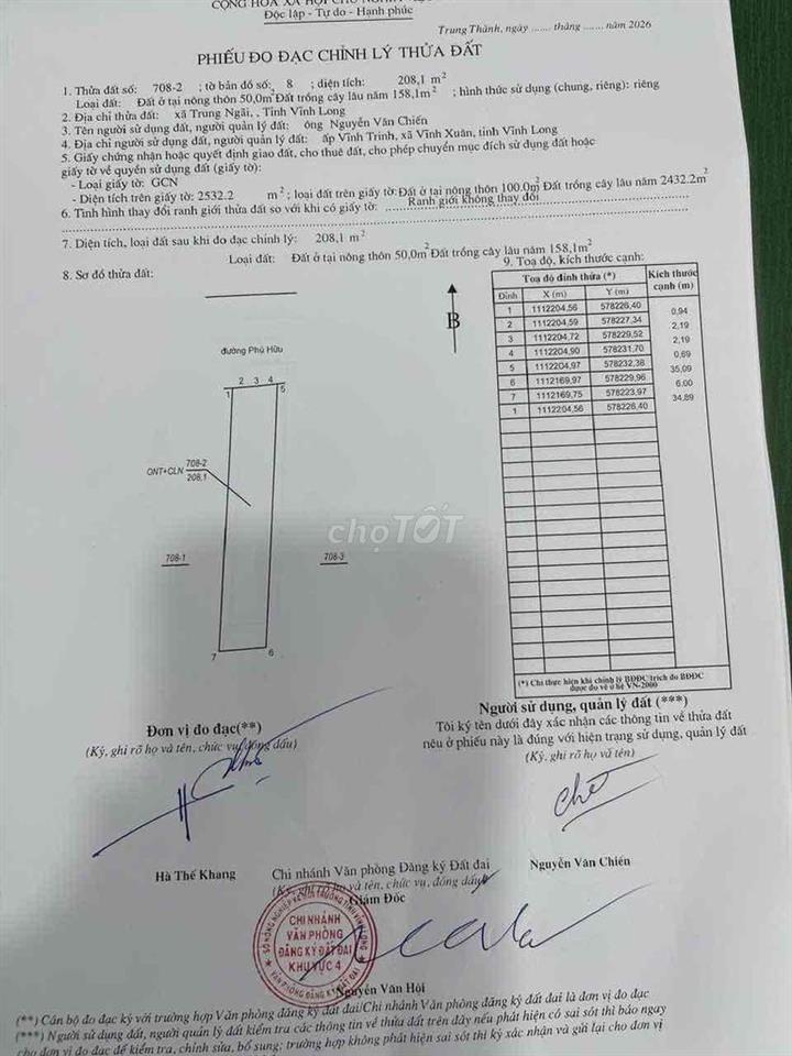 BÁN NHANH 6 NỀN ĐẤT BAO THUẾ