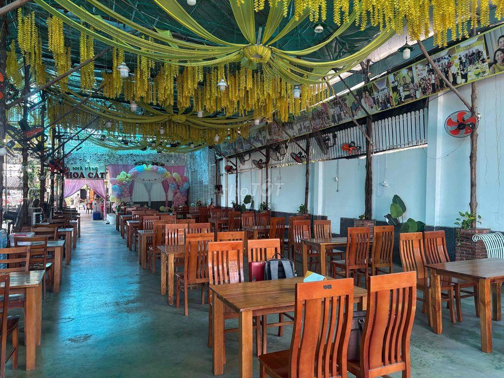 mặt bằng 1300m2 ql50 hợp kd nhà hàng, gym, showroom, bida, kho bãi,..