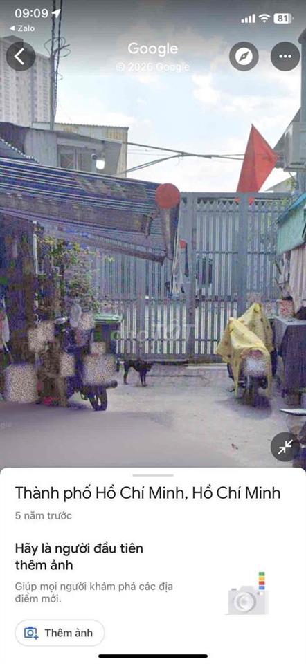 Cho thuê nhà có gác, điện nước riêng