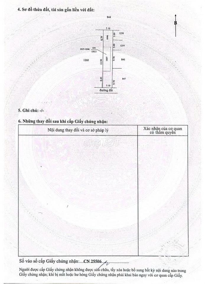Bán  đất đẹp giá tốt 150m2 - 950tr Lộc Khê - Trảng Bàng
