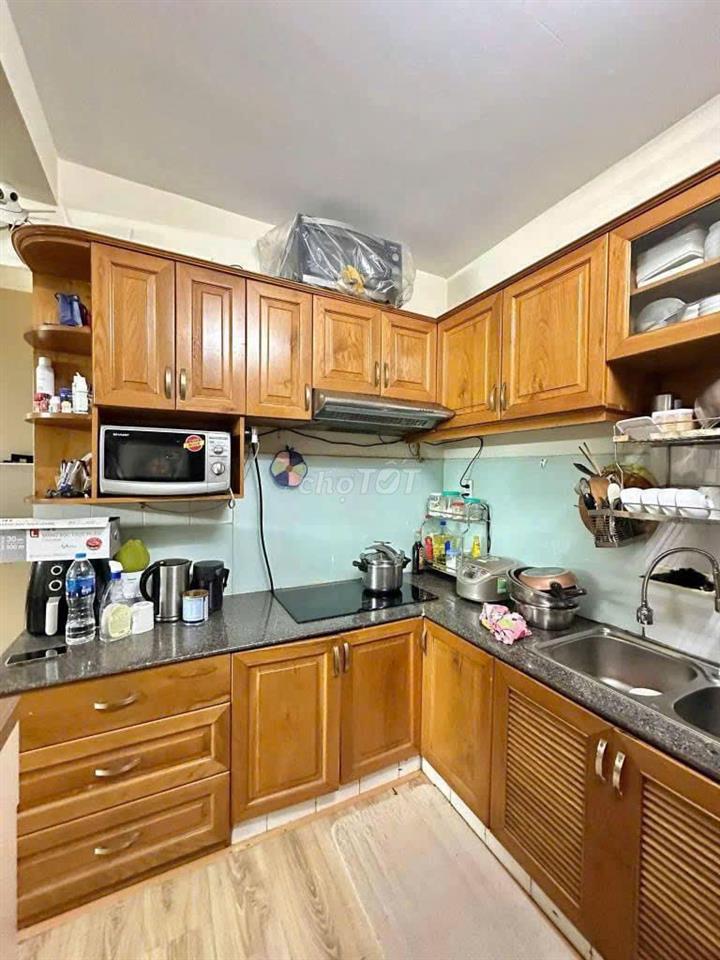 chung cư Nơ Trang Long, BT: full NT mới, 2p ngủ, 8,5tr/tháng, 62m2