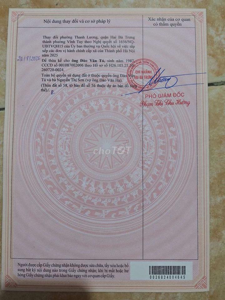 Bán nhà 84.7m2 sổ đỏ chính chủ