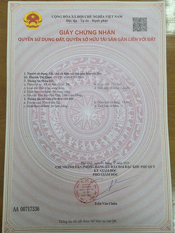 Bán Đất Mặt Biển Long Hai Đảo Phú Quý