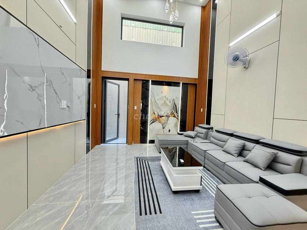 Nhà Phố Mới Đẹp Hẻm Nhựa 6m Thông Đường Lê Thị Riêng p. Thới An Q12