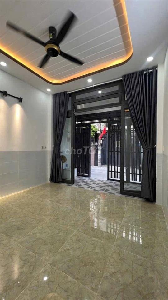 Cho thuê nhà mới giá rẻ hẻm đường Lâm Thị Hố phường Tân Chánh Hiệp Q12