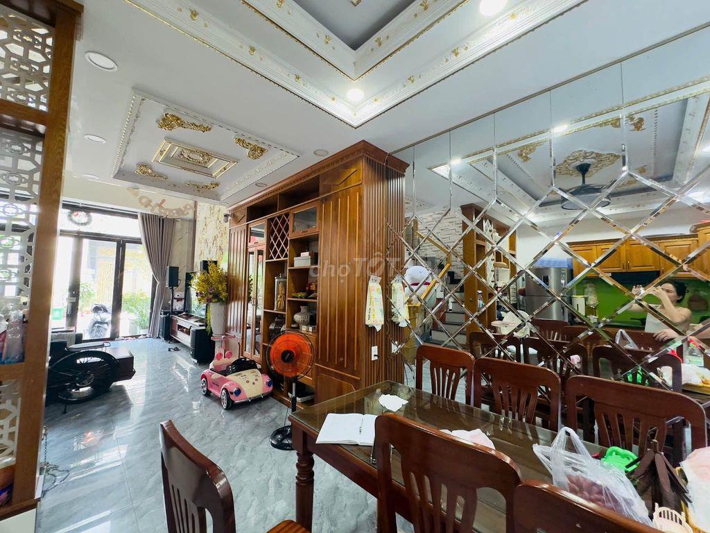 CHO THUÊ NHÀ 3 LẦU MỚI ĐẸP FULL NỘI THẤT THẠNH XUÂN 25 P. THỚI AN Q12