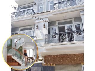 CHO THUÊ NHÀ 3 LẦU MỚI ĐẸP HẺM XE TẢI LÊ THỊ RIÊNG P. THỚI AN Q12
