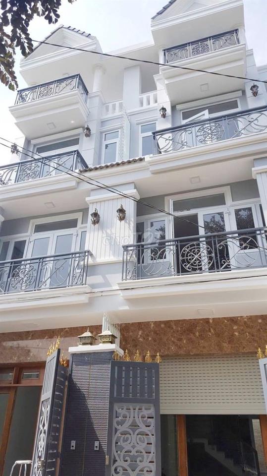 CHO THUÊ NHÀ 3 LẦU MỚI ĐẸP HẺM XE TẢI LÊ THỊ RIÊNG P. THỚI AN Q12
