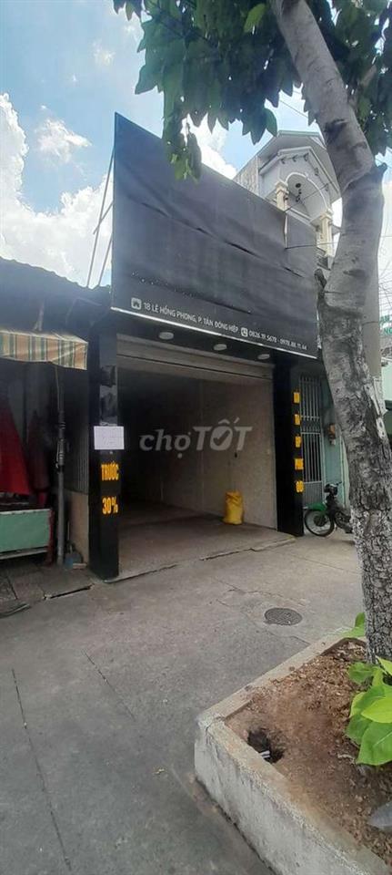 Cho thuê nhà mặt tiền đường Lê Hồng Phong (Tân Đông Hiệp/HCM)