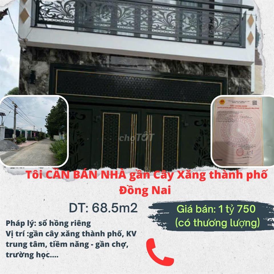 tôi cần bán nhà Phố CÂY DA, Tân Triều Đồng Nai