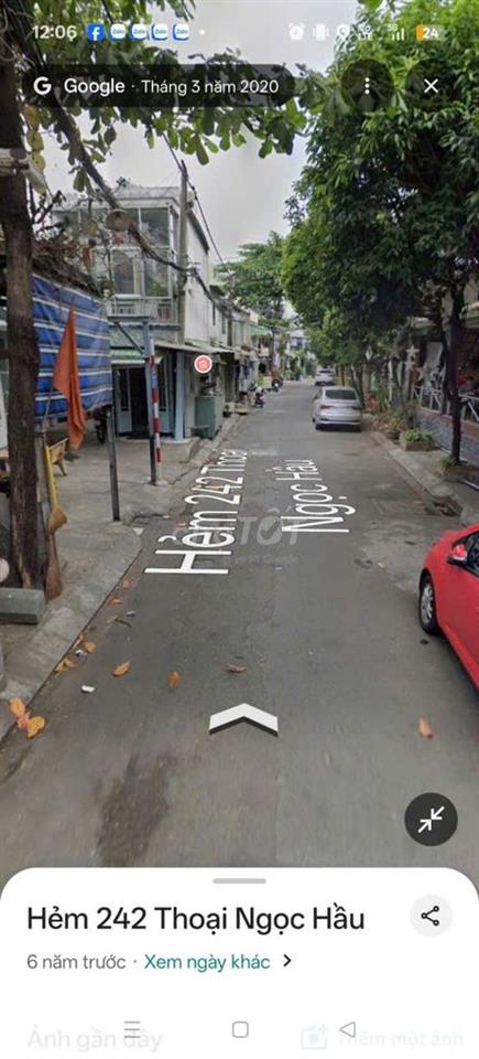 Cho thuê nhà nguyên căn đường Thoại Ngọc Hầu, Quận Tân Phú