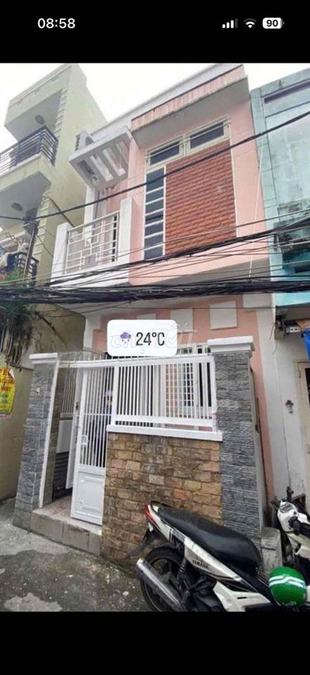 Nhà cho thuê 1t 1 lửng 1l Trần Khắc Chân Q1.