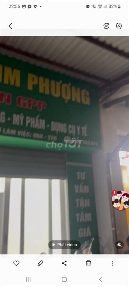 mặt đường kinh doanh tại Phương Lưu