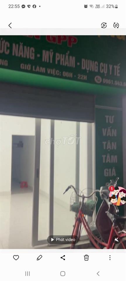 mặt đường kinh doanh tại Phương Lưu