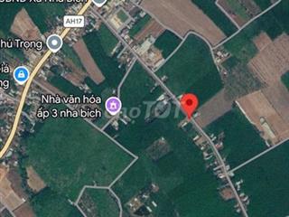 Bán đất mặt tiền tại ấp 3, x. Nha Bích, Chơn Thành, B. Phước