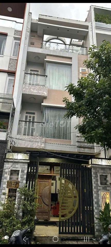 Bán Nhà 4 lầu Mặt Tiền Đường Phú Thuận Quận 7, Dt 5x20m Giá 13.5 tỷ