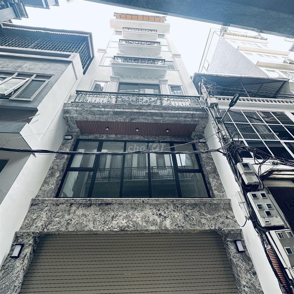 Bán nhà KBT 7,5 Tầng Khu Phân Lô Ngõ 165 Thái Hà Xây Mới.