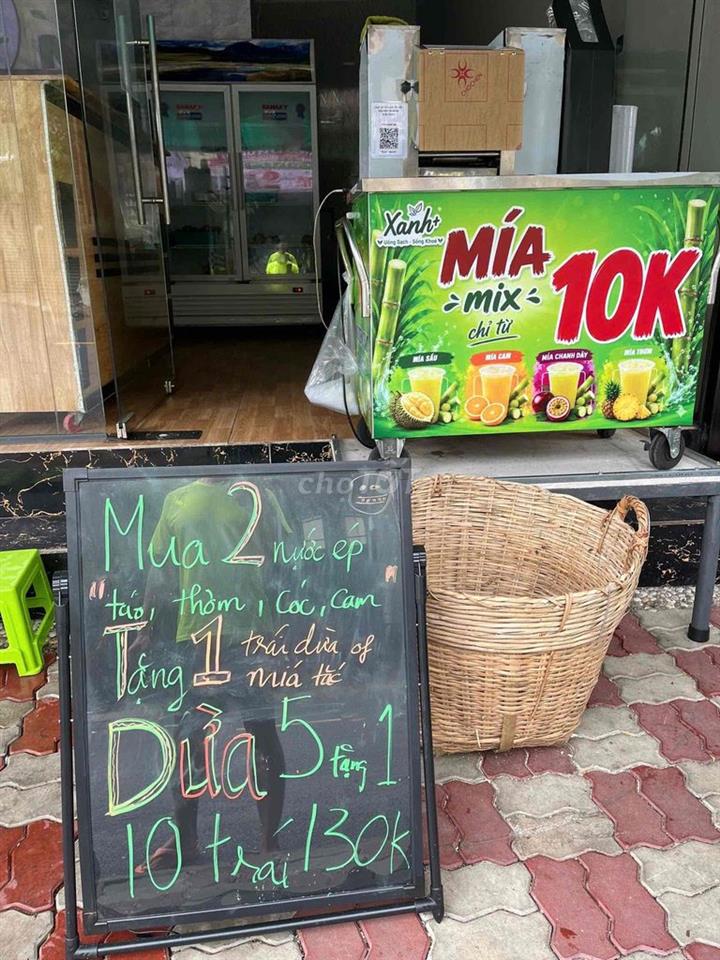 Sang nhượng quán nước ép - caffe