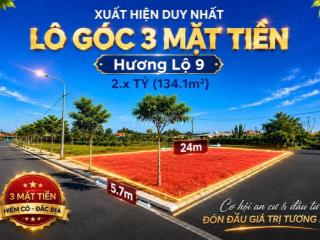 ĐẤT BIỆT THỰ VƯỜN GÓC 3 MẶT TIỀN CỰC ĐẸP – NGAY PHƯỜNG TÂN TRIỀU