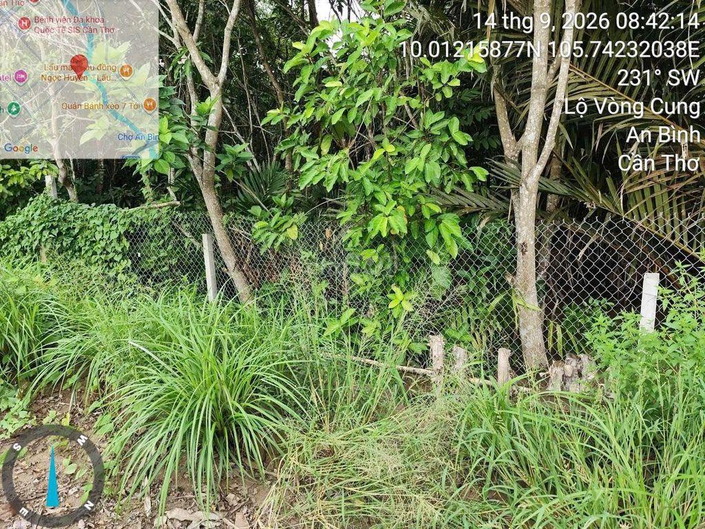 CẶP ĐẤT ĐẸP MẶT TIỀN 13,4 M KÈ RẠCH CÁI SƠN, P.AN BÌNH – CẦN THƠ 