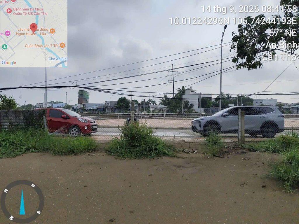 CẶP ĐẤT ĐẸP MẶT TIỀN 13,4 M KÈ RẠCH CÁI SƠN, P.AN BÌNH – CẦN THƠ 
