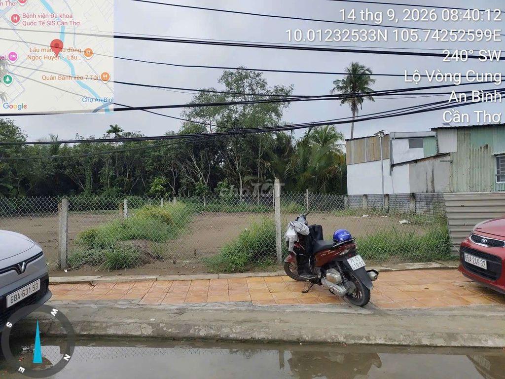 CẶP ĐẤT ĐẸP MẶT TIỀN 13,4 M KÈ RẠCH CÁI SƠN, P.AN BÌNH – CẦN THƠ 