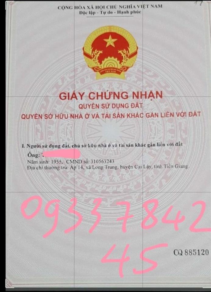 ĐẤT MẶT TIỀN TUYẾN TRÁNH CAI LẬY
