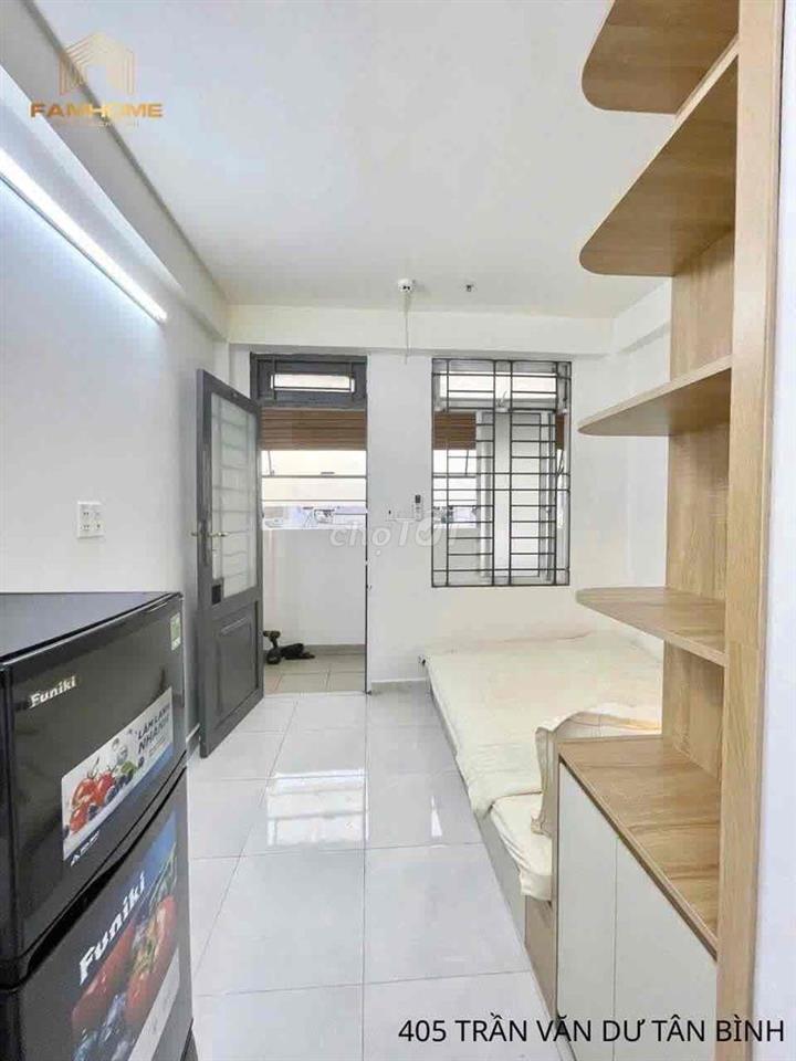 CHO THUÊ PHÒNG STUDIO CỬA SỔ BAN CÔNG THOÁNG MÁT TẠI CỘNG HOÀ