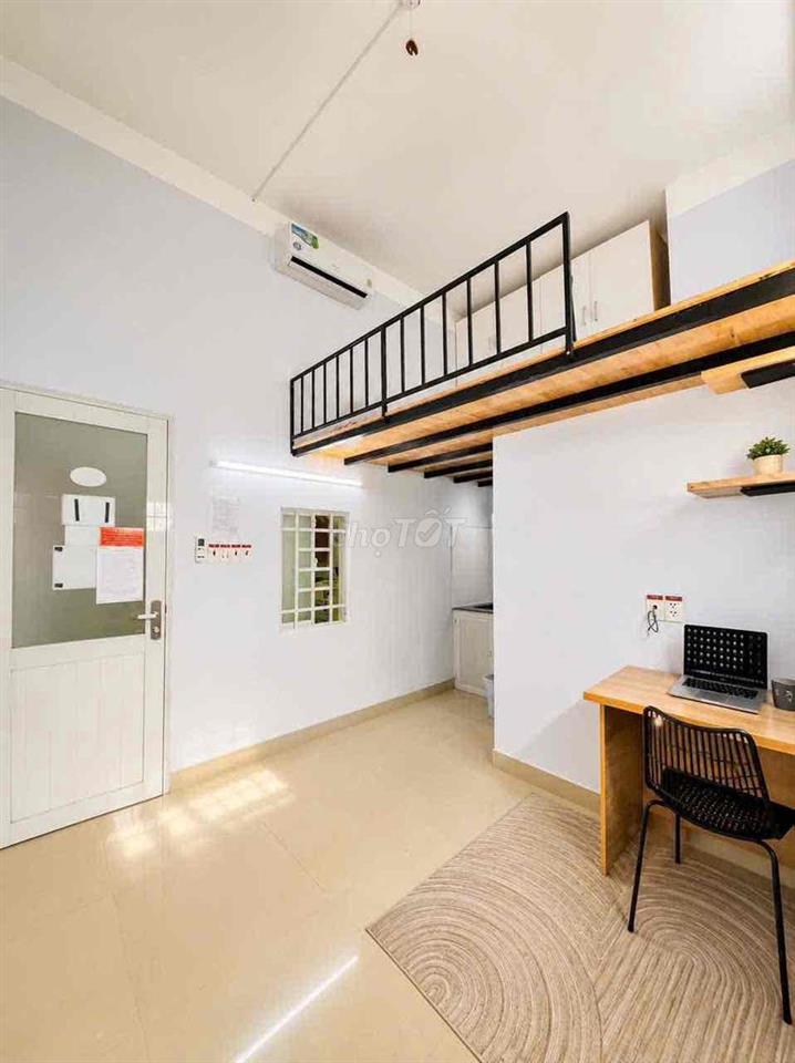 PHÒNG DUPLEX GỖ MỚI XỊN SẠCH SẼ GIÁ SINH VIÊN TẠI CỘNG HOÀ, TÂN BÌNH