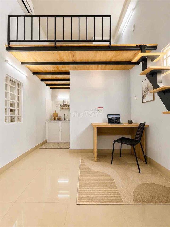 PHÒNG DUPLEX GỖ MỚI XỊN SẠCH SẼ GIÁ SINH VIÊN TẠI CỘNG HOÀ, TÂN BÌNH