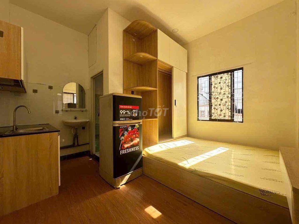 STUDIO CỬA SỔ THOÁNG, FULL NỘI THẤT NGAY KHU K300