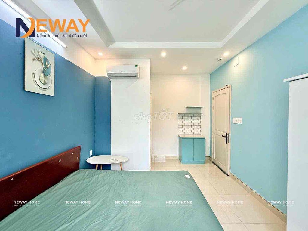 phòng view kính full nội thất rộng rãi thoáng mát