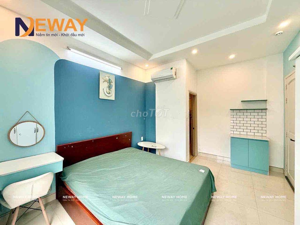 phòng view kính full nội thất rộng rãi thoáng mát