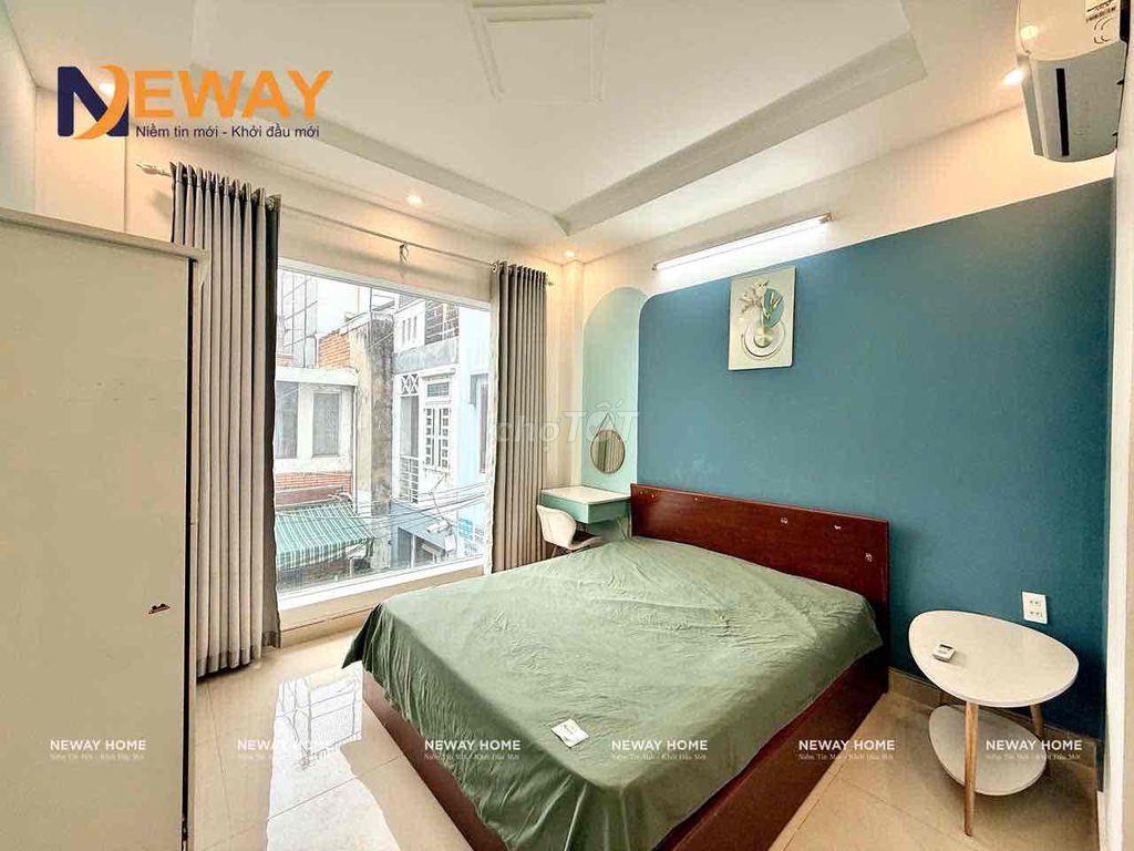 phòng view kính full nội thất rộng rãi thoáng mát