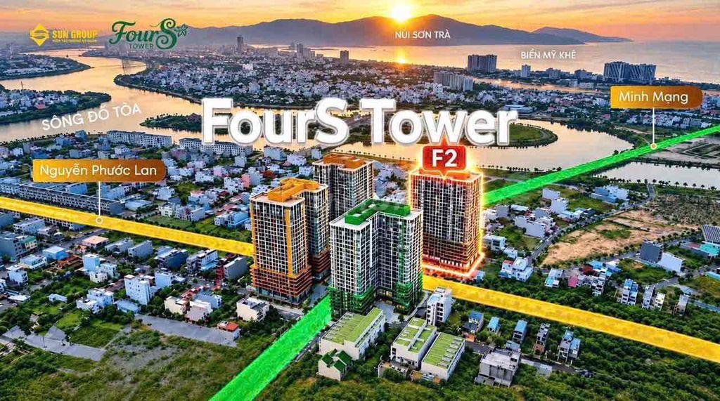 [Chiết Khấu Khủng 26.5%] Sun FourS, sở hữu căn hộ giá rẻ chỉ từ 1tỷ6.