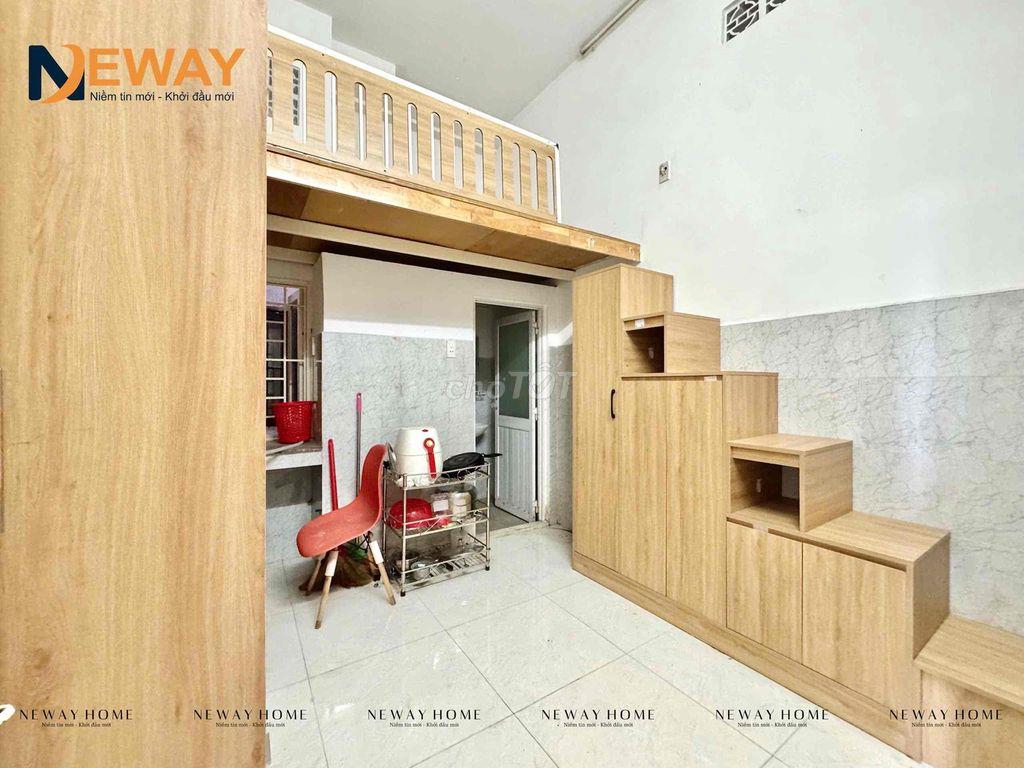 DUPLEX THANG GỖ NGAY ÂU CƠ-BẢY HIỀN