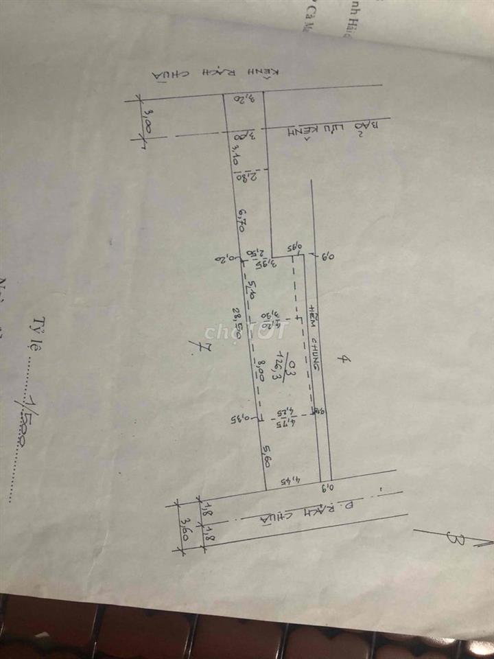 bán Nhà 2 Mặt tiền trước sau