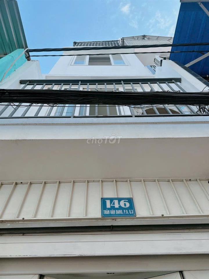 🔥 GIÁ CHỐT 3,35 TỶ – MẶT TIỀN TRẦN VĂN ĐANG, QUẬN 3