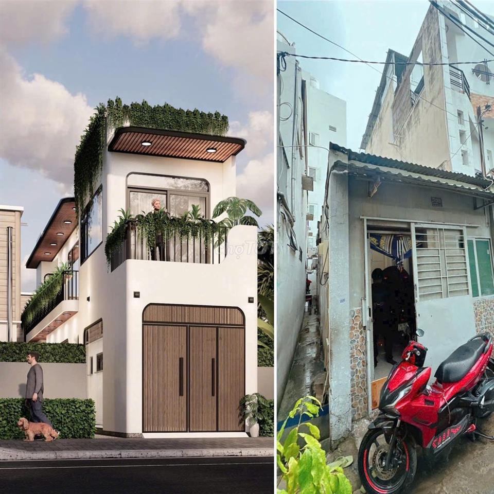 Nhà đất 58m² nở hậu, đường Phan Đình Phùng, Phú Nhuận