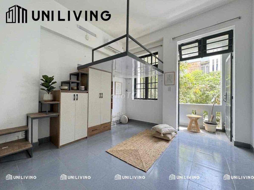 cho thuê căn hộ có gác ngay cổng trường Văn Lang cs3