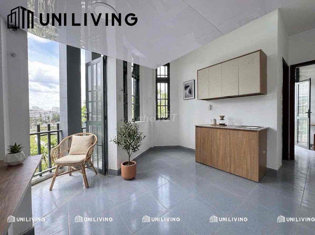cho thuê căn hộ có gác ngay cổng trường Văn Lang cs3