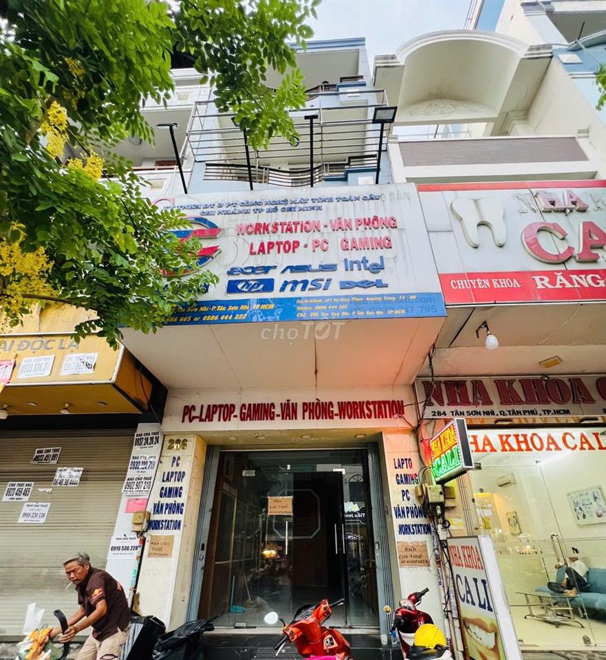 CHO THUÊ NHÀ NGUYÊN CĂN TÂN SƠN NHÌ, TÂN PHÚ (1 TRỆT 3 LẦU)