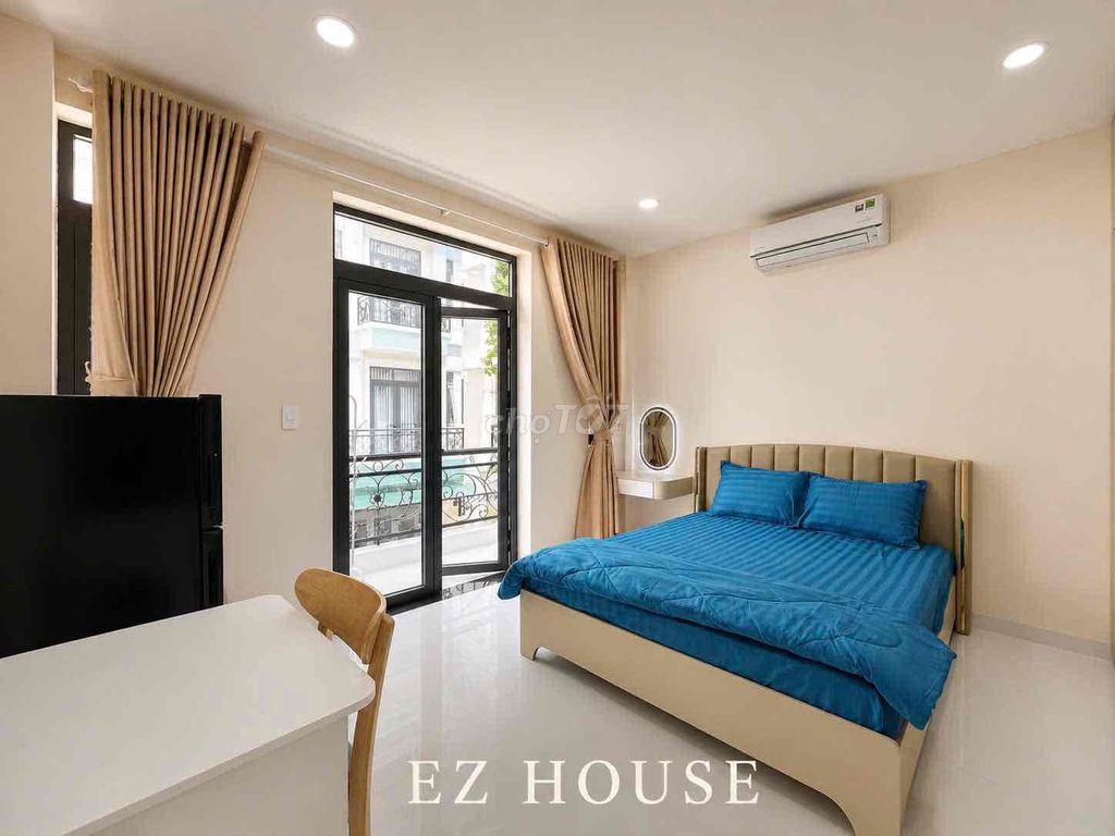 Studio Ban Công Full Nội Thất - Máy Giặt Riêng