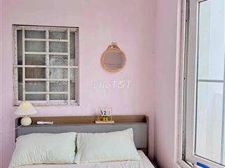 STUDIO BAN CÔNG FULL NỘI THẤT - MÁY GIẶT RIÊNG