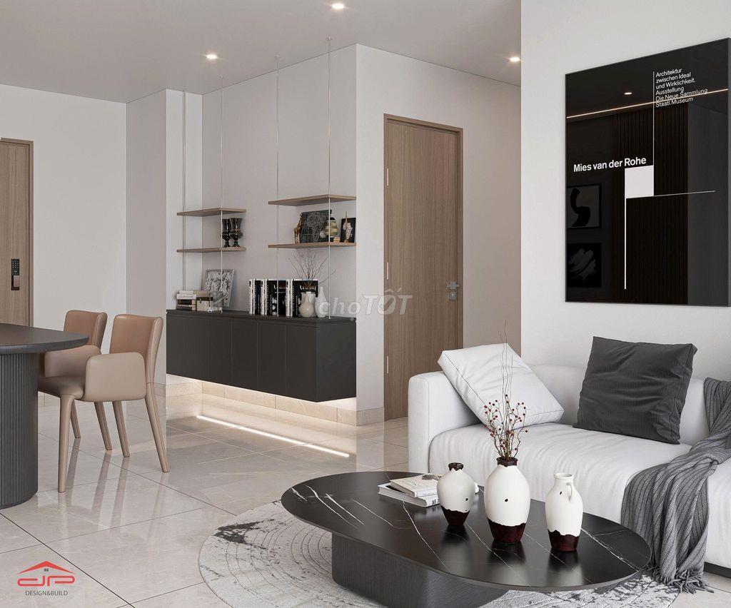 Cho thuê 3PN+ 108m² S8.01, căn góc hiếm, tầng cao view đẹp