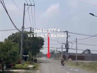 ĐẤT MẶT TIỀN KÊNH T1 - BÀ ĐIỂM - TP. HCM