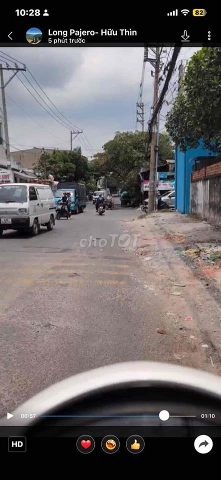 Gần QL1a  224,4m2 SHR có 14 phòng đang cho thuê trọ.