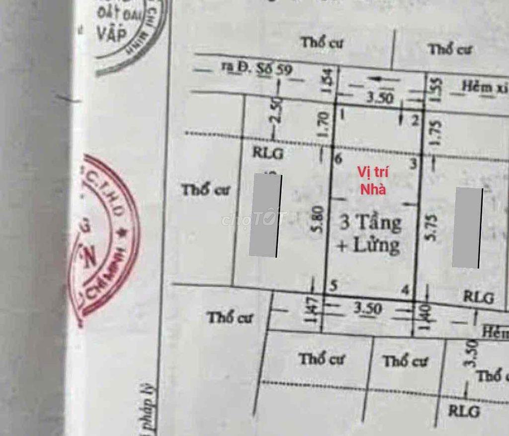 Nhà SHR phạm văn chiêu Gò Vấp